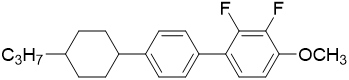 4&rsquo;-(反式-4-丙基環己基）-2,3-二氟-4-甲氧基聯苯
